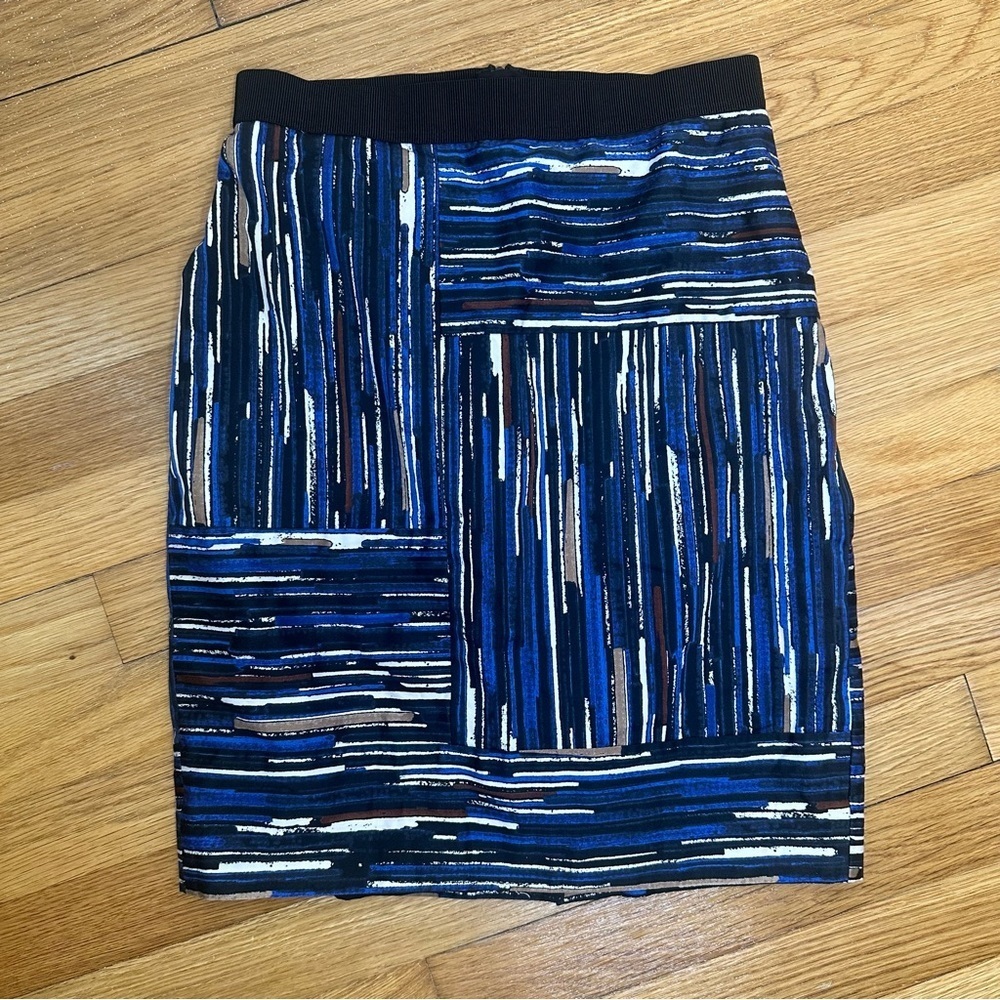 Ann‎ Taylor Artsy Pencil Knee Length Skirt Size O Petite​